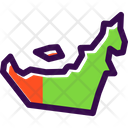 پیش‌نمایش فایل uae-map-6226863 از پک Dubai