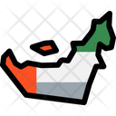 پیش‌نمایش فایل uae-map-6226670 از پک Dubai