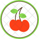 پیش‌نمایش فایل cherry-6212581 از پک 24 - میوه‌ها و سبزیجات 10 - فلت دایره