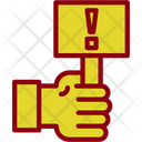 پیش‌نمایش فایل holding-alert-board-7439581 از پک Behavior وینتیج