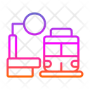 پیش‌نمایش فایل train-stop-7519985 از پک ایستگاه راه‌آهن