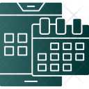 پیش‌نمایش فایل mobile-application-7692661 از پک تقویم