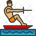 پیش‌نمایش فایل barefoot-skiing-7747148 از پک ورزش‌های آبی