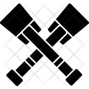 پیش‌نمایش فایل crossed-oars-8358535 از پک ورزش‌های آبی