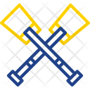 پیش‌نمایش فایل crossed-oars-8359378 از پک ورزش‌های آبی