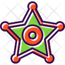 پیش‌نمایش فایل sheriff-badge-8518022 از پک پلیس