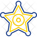 پیش‌نمایش فایل sheriff-badge-8518690 از پک پلیس