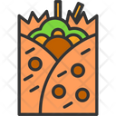 پیش‌نمایش فایل burrito-9334558 از پک تحویل غذا
