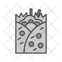 پیش‌نمایش فایل burrito-9335548 از پک تحویل غذا