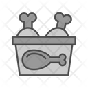 پیش‌نمایش فایل chicken-bucket-9335554 از پک تحویل غذا