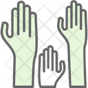 پیش‌نمایش فایل hands-up-9340667 از پک کمک‌های مالی