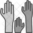 پیش‌نمایش فایل hands-up-9340969 از پک کمک‌های مالی
