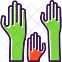 پیش‌نمایش فایل hands-up-9340164 از پک کمک‌های مالی