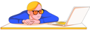 پیش‌نمایش فایل boy-watching-online-videos-8379170 از پک فعالیت کسب‌وکار