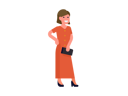 پیش‌نمایش فایل woman-with-purse-2754188 از پک زن جوان