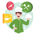 پیش‌نمایش فایل chef-profession-9430464 از پک حرفه کاری