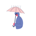 پیش‌نمایش فایل child-holding-umbrella-when-it-rain-9328748 از پک انواع بیماری