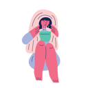پیش‌نمایش فایل girl-inhaling-steam-when-flu-9328744 از پک انواع بیماری