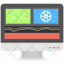 پیش‌نمایش فایل film-editing از پک آیکن‌های تخت فیلم‌سازی