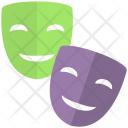 پیش‌نمایش فایل masks از پک آیکن‌های تخت فیلم‌سازی