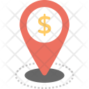پیش‌نمایش فایل dollar-map-pin از پک Market And Economic 