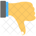 پیش‌نمایش فایل thumbs-down-10 از پک حرکات دست