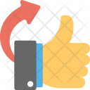 پیش‌نمایش فایل thumbs-up-25 از پک Vote And Reward 