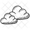 پیش‌نمایش فایل puffy-clouds از پک مجموعه آیکن دودل آب‌وهوا – شماره ۵۰