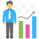 پیش‌نمایش فایل businessman-growth از پک مجموعه آیکن تخت موفقیت و فرصت‌ها