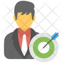 پیش‌نمایش فایل customer-focus از پک مجموعه آیکن تخت موفقیت و فرصت‌ها
