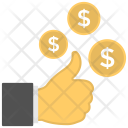 پیش‌نمایش فایل money-mascot از پک مجموعه آیکن تخت موفقیت و فرصت‌ها