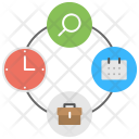 پیش‌نمایش فایل planning-process از پک مجموعه آیکن تخت موفقیت و فرصت‌ها