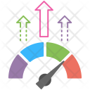 پیش‌نمایش فایل growth-rate از پک مجموعه آیکن تخت مدیریت پروژه – شماره ۱