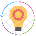 پیش‌نمایش فایل idea-generation-5 از پک مجموعه آیکن تخت مدیریت پروژه – شماره ۱
