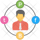 پیش‌نمایش فایل social-network-14 از پک مجموعه آیکن تخت مدیریت پروژه – شماره ۱