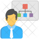 پیش‌نمایش فایل team-leader-4 از پک مجموعه آیکن تخت مدیریت پروژه – شماره ۲