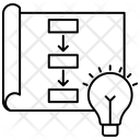 پیش‌نمایش فایل new-project-5 از پک مجموعه آیکن خطی مدیریت پروژه – شماره ۲