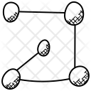 پیش‌نمایش فایل molecular-pattern از پک Mathematics Doodle Icons 