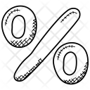 پیش‌نمایش فایل percentage-160 از پک Mathematics Doodle Icons 