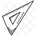 پیش‌نمایش فایل set-square-13 از پک Mathematics Doodle Icons 