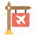 پیش‌نمایش فایل air-traffic-signboard از پک مجموعه آیکن تخت حمل‌ونقل – شماره ۱