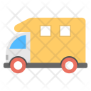 پیش‌نمایش فایل campervan-8 از پک مجموعه آیکن تخت حمل‌ونقل – شماره ۱