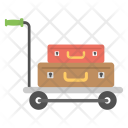 پیش‌نمایش فایل luggage-cart-1 از پک مجموعه آیکن تخت حمل‌ونقل – شماره ۱