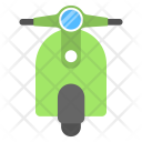 پیش‌نمایش فایل motor-scooter-2 از پک مجموعه آیکن تخت حمل‌ونقل – شماره ۱
