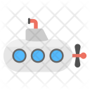 پیش‌نمایش فایل submarine-113 از پک مجموعه آیکن تخت حمل‌ونقل – شماره ۱