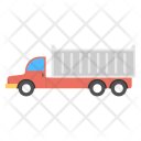 پیش‌نمایش فایل container-truck-2 از پک مجموعه آیکن تخت حمل‌ونقل – شماره ۲