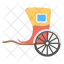 پیش‌نمایش فایل horse-carriage از پک مجموعه آیکن تخت حمل‌ونقل – شماره ۲