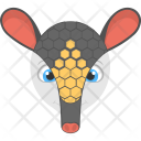 پیش‌نمایش فایل armadillo از پک Animals And Birds 