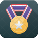 پیش‌نمایش فایل best-performance-medal-1 از پک مجموعه آیکن اپلیکیشن ورزش‌ها