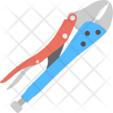 پیش‌نمایش فایل bolt-cutter از پک مجموعه آیکن تخت ابزارها – شماره ۲